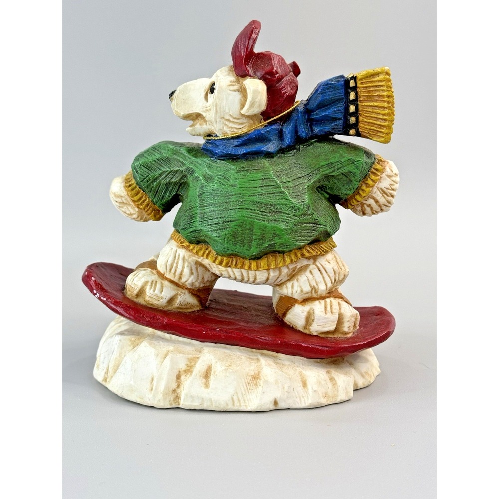 David Frykman Ice Cub Pauly - Faster is Better Polar Bear Snow Boarder DF2506
